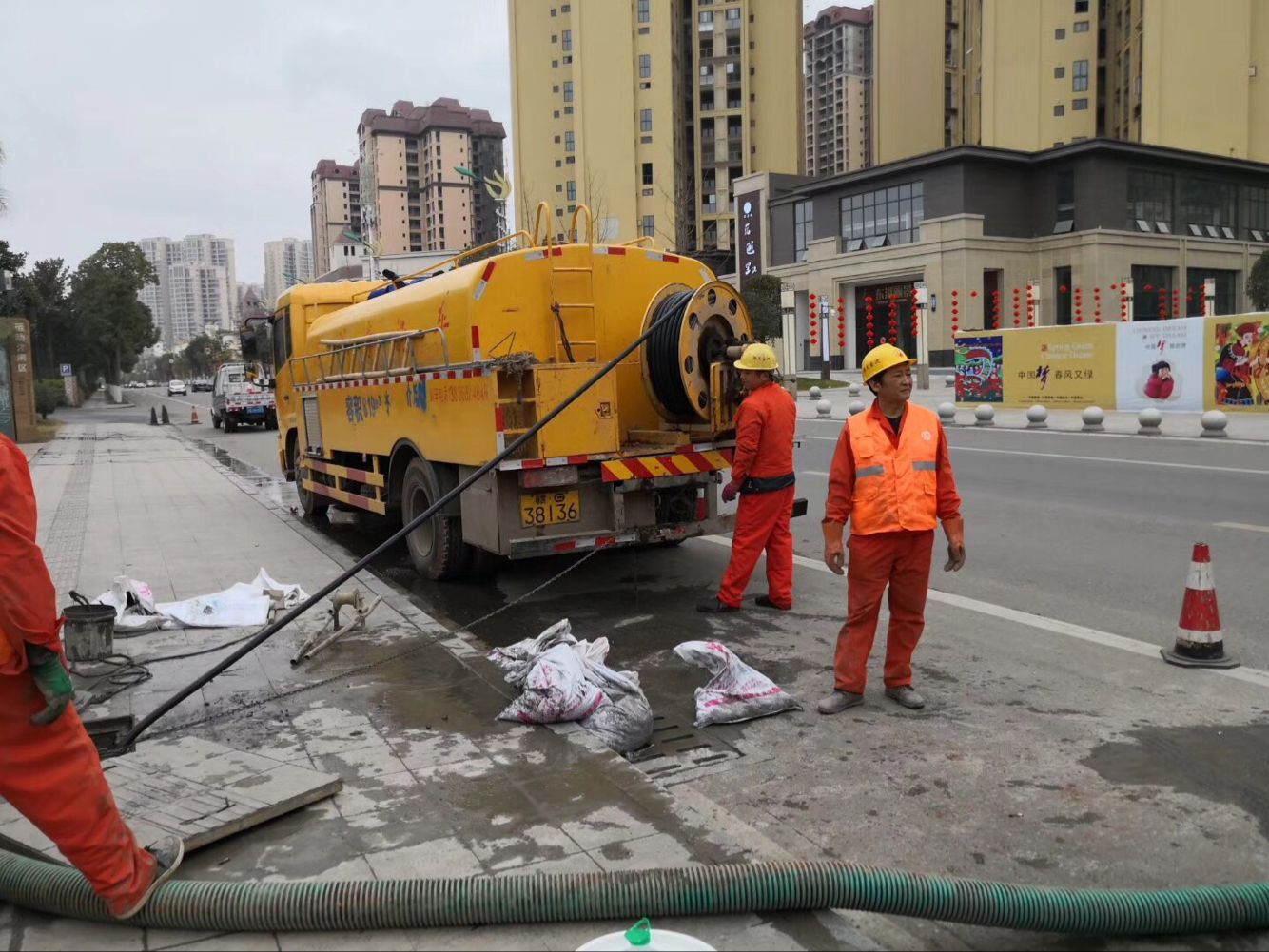 云县排污管道清淤-管道清洗